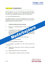 Persondatapolitik for medarbejdere